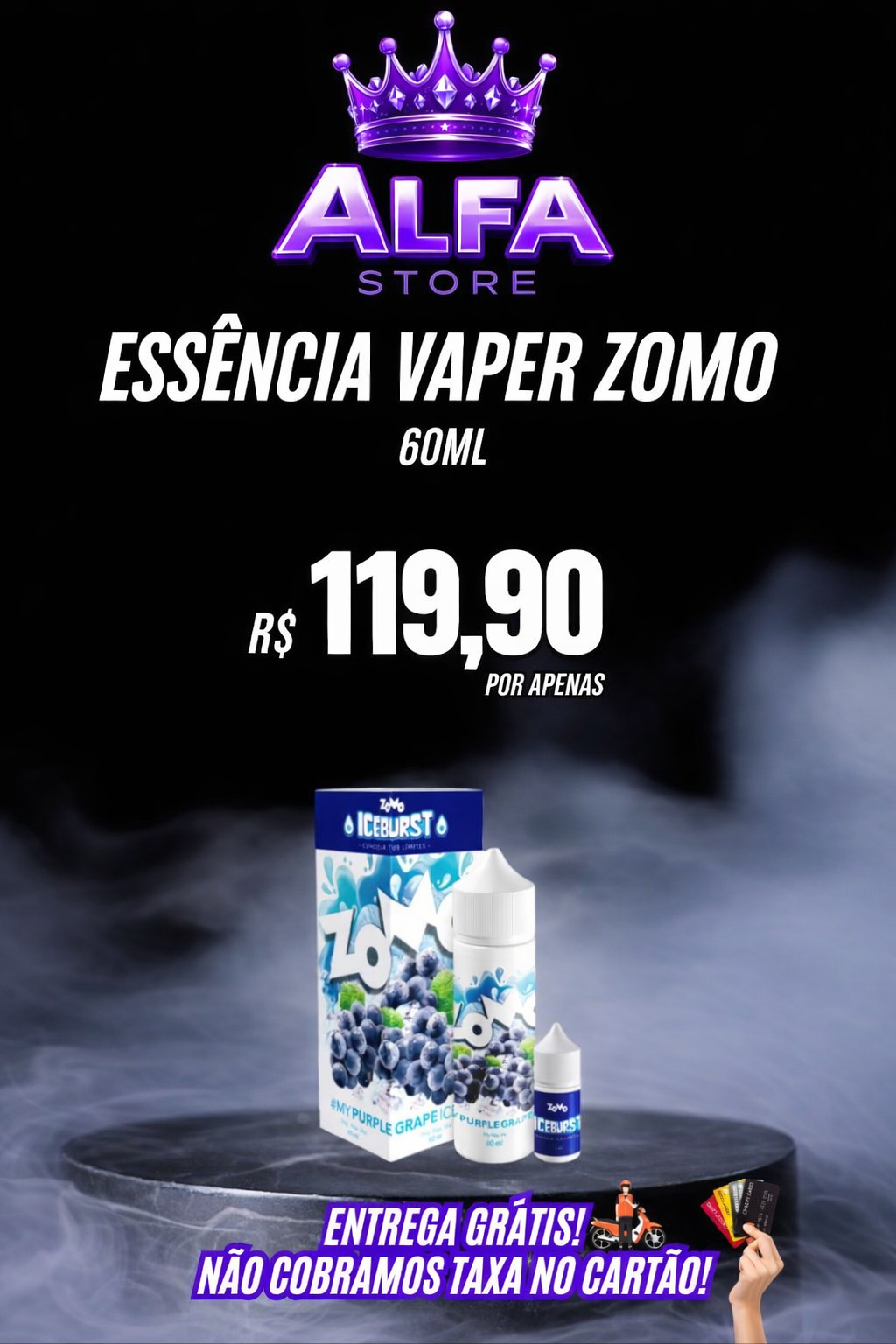ESSÊNCIA VAPER ZOMO