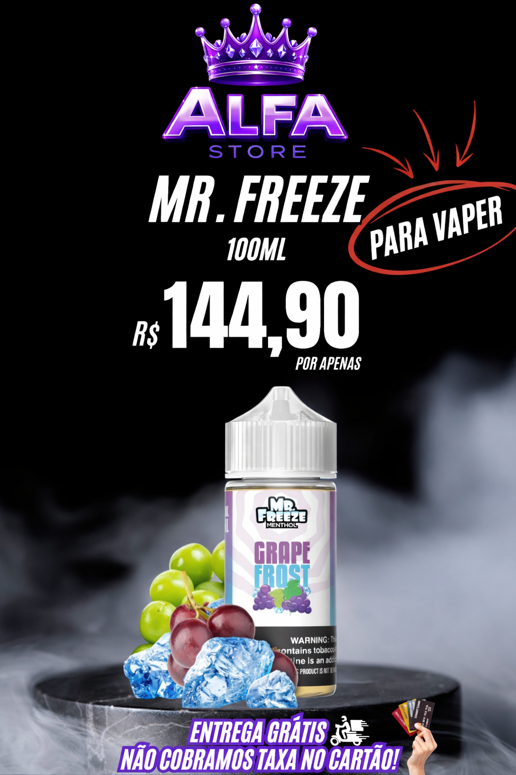 ESSÊNCIA VAPER MAD MAN